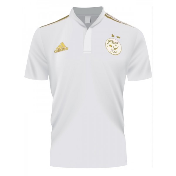 Algeria polo maillot de football uniforme de football blanc kit de football pour hommes hauts chemise de sport 2023